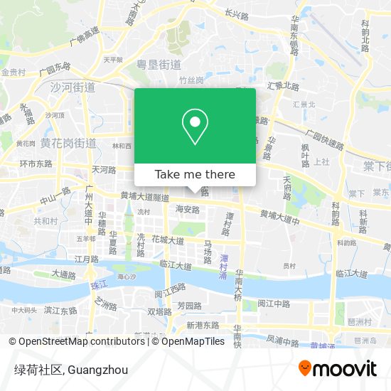 绿荷社区 map