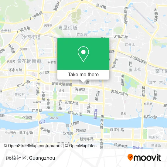 绿荷社区 map