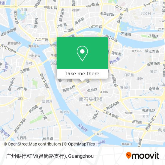广州银行ATM(昌岗路支行) map