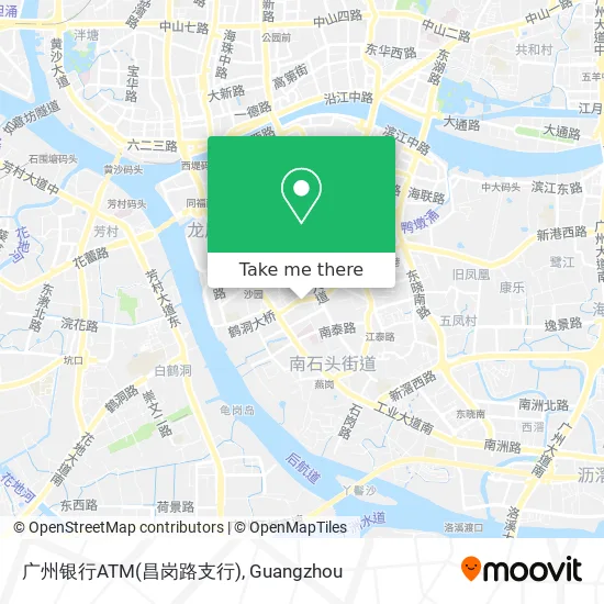 广州银行ATM(昌岗路支行) map