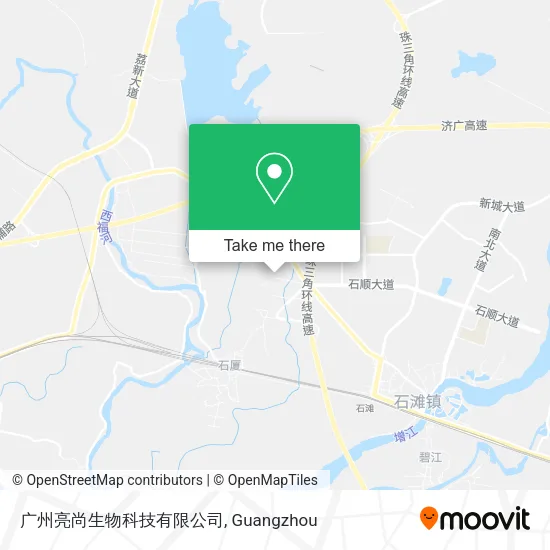 广州亮尚生物科技有限公司 map