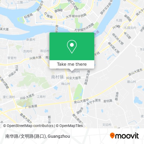 南华路/文明路(路口) map