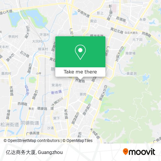 亿达商务大厦 map