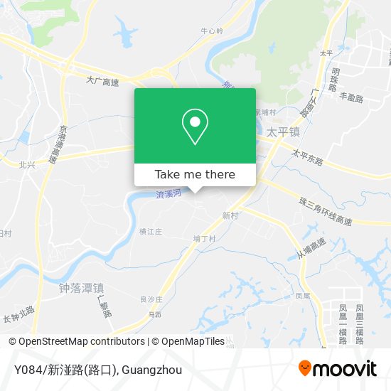 Y084/新湴路(路口) map