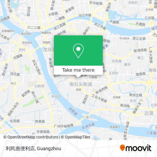 利民惠便利店 map