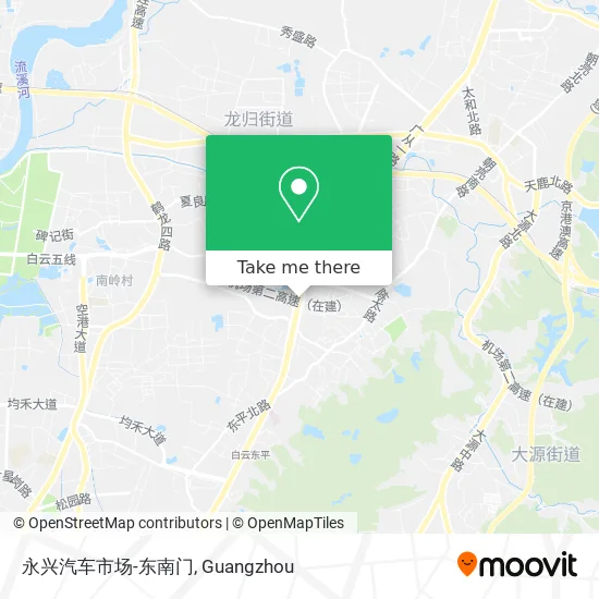 永兴汽车市场-东南门 map