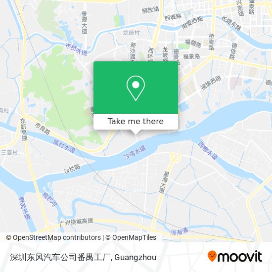 深圳东风汽车公司番禺工厂 map