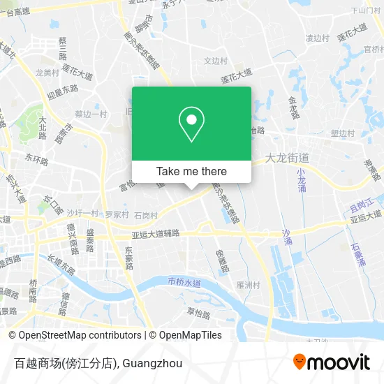百越商场(傍江分店) map