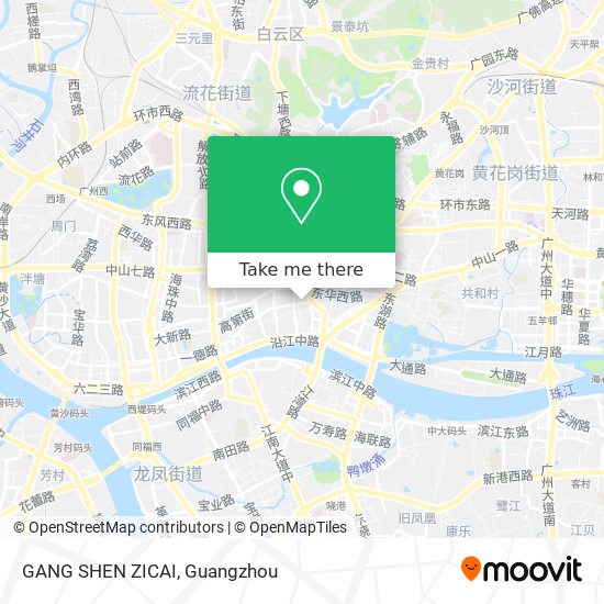 GANG SHEN ZICAI map