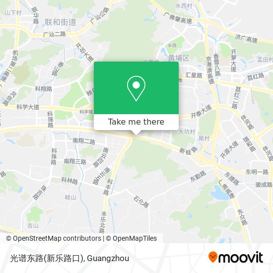 光谱东路(新乐路口) map
