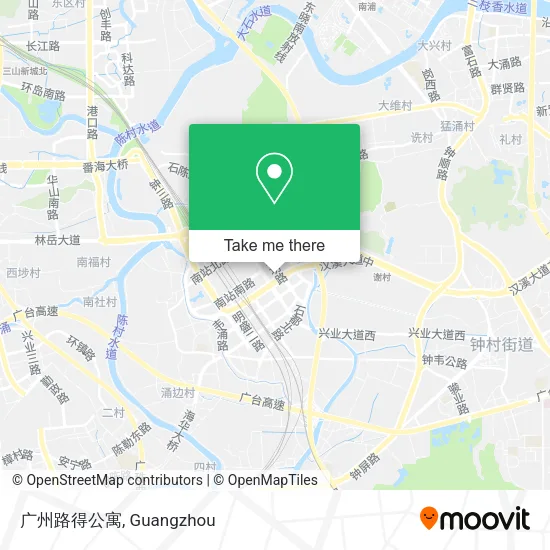 广州路得公寓 map