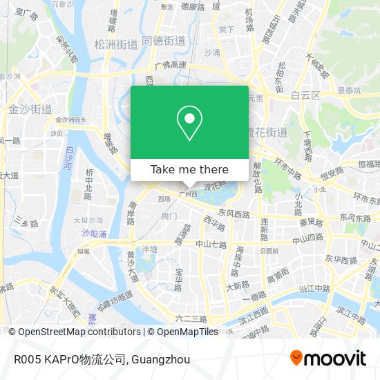 R005 KAPrO物流公司 map