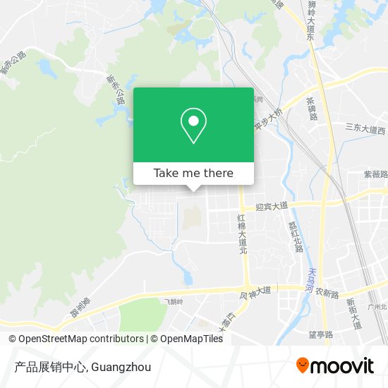 产品展销中心 map