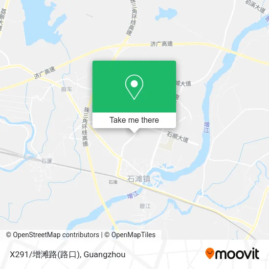 X291/增滩路(路口) map