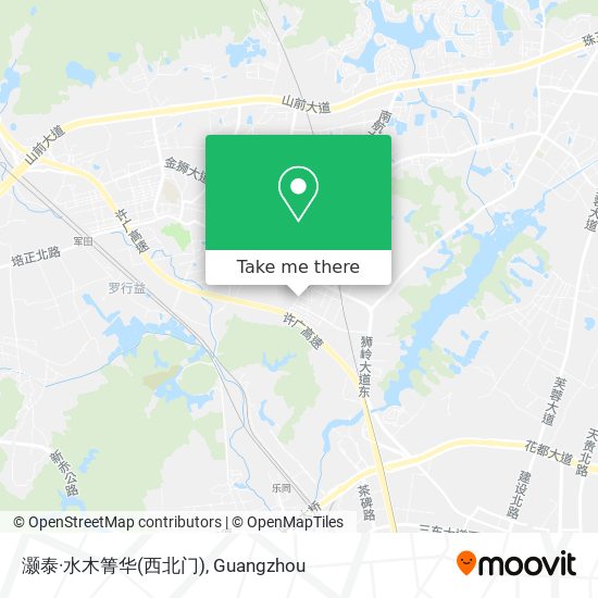 灏泰·水木箐华(西北门) map