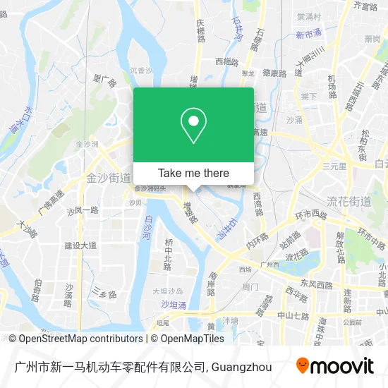 广州市新一马机动车零配件有限公司 map