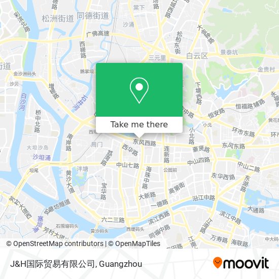 J&H国际贸易有限公司 map