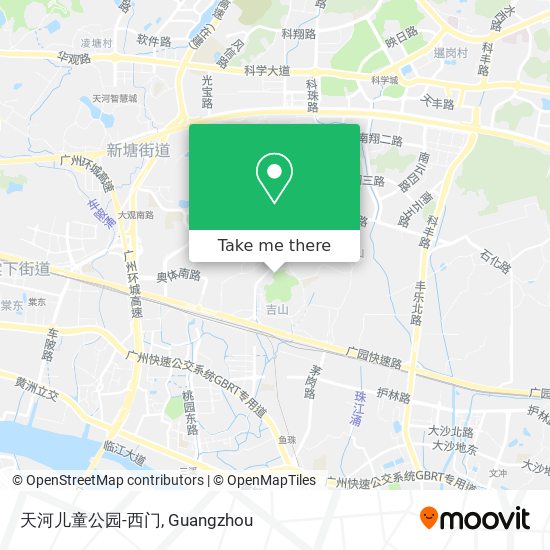 天河儿童公园-西门 map
