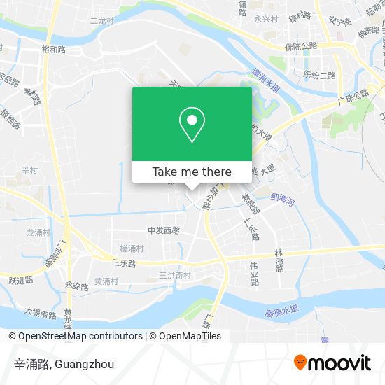 辛涌路 map