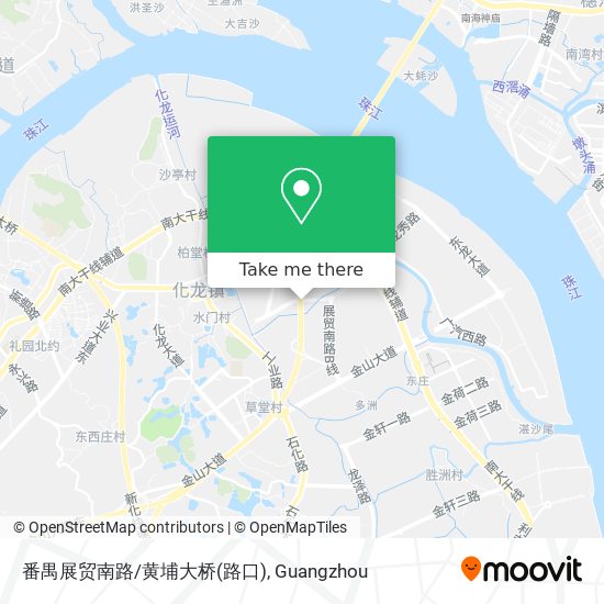 番禺展贸南路/黄埔大桥(路口) map