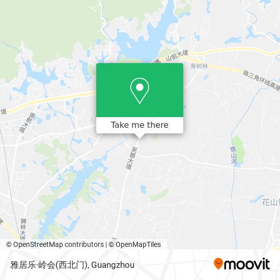 雅居乐·岭会(西北门) map