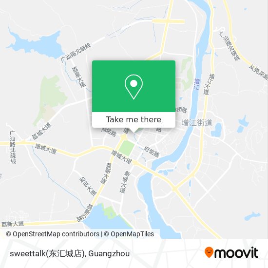 sweettalk(东汇城店) map