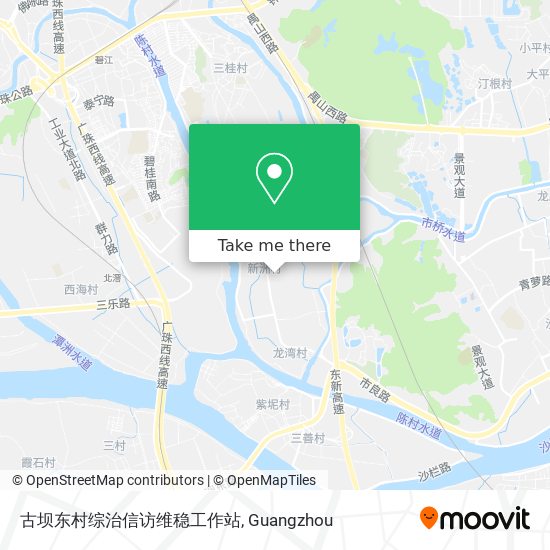 古坝东村综治信访维稳工作站 map