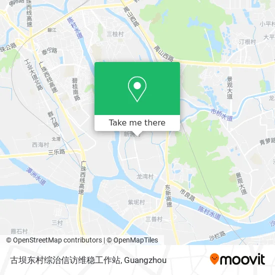 古坝东村综治信访维稳工作站 map