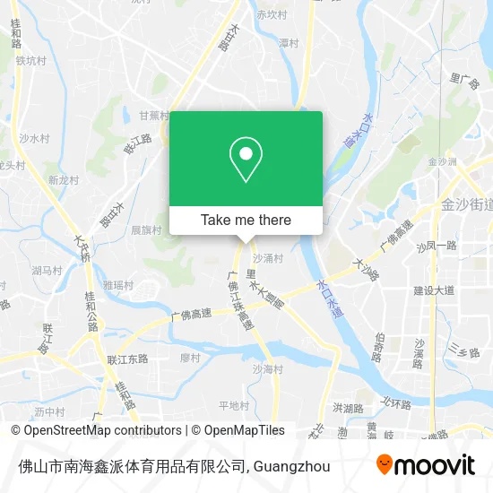 佛山市南海鑫派体育用品有限公司 map