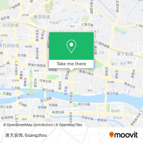 唐天装饰 map