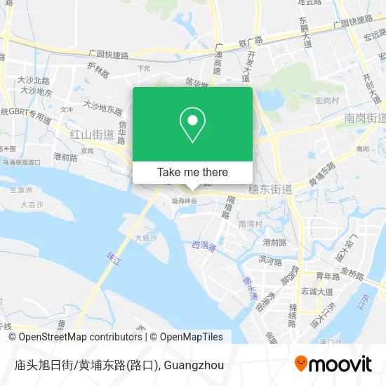 庙头旭日街/黄埔东路(路口) map