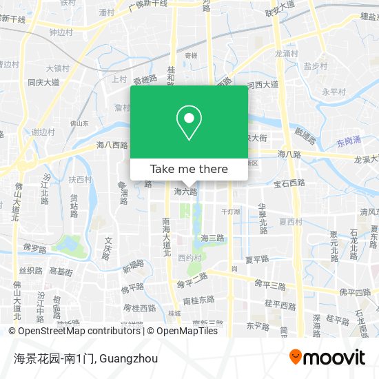 海景花园-南1门 map