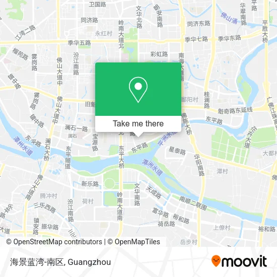 海景蓝湾-南区 map