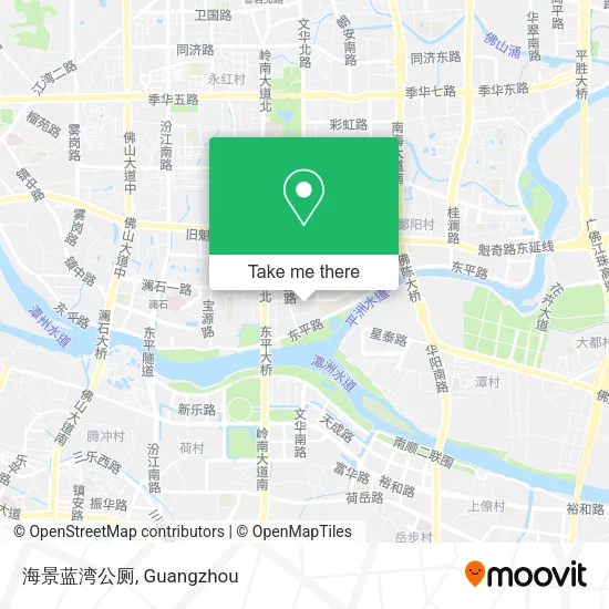 海景蓝湾公厕 map