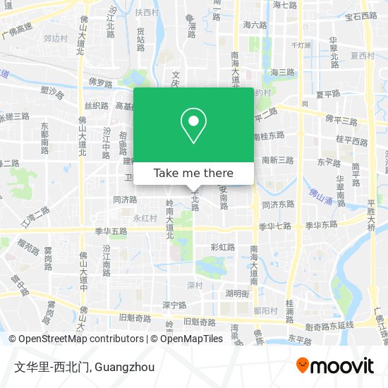 文华里-西北门 map