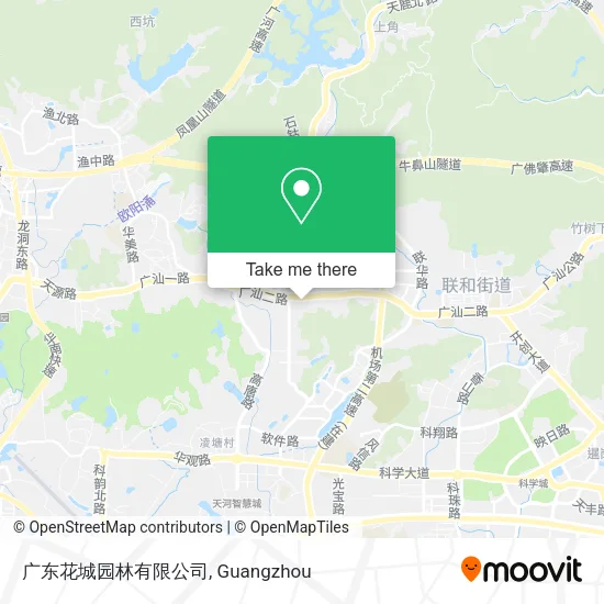 广东花城园林有限公司 map