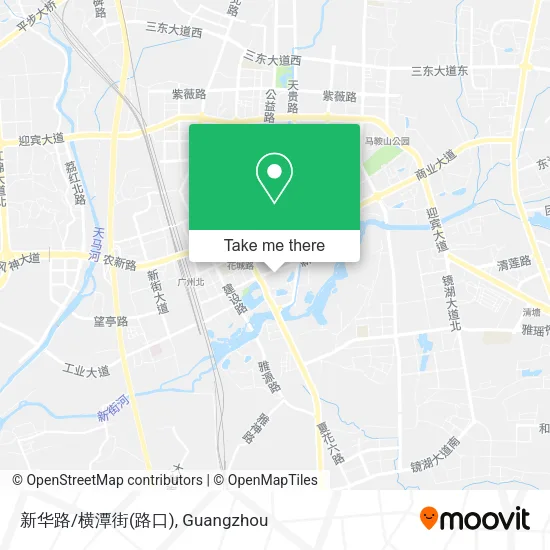 新华路/横潭街(路口) map