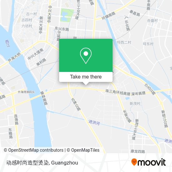 动感时尚造型烫染 map
