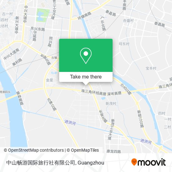 中山畅游国际旅行社有限公司 map