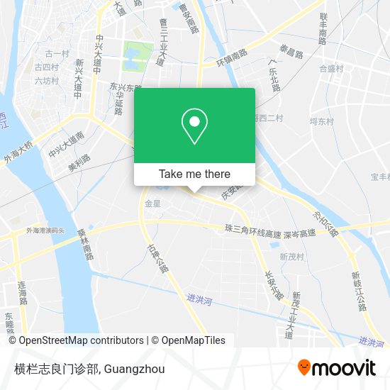 横栏志良门诊部 map