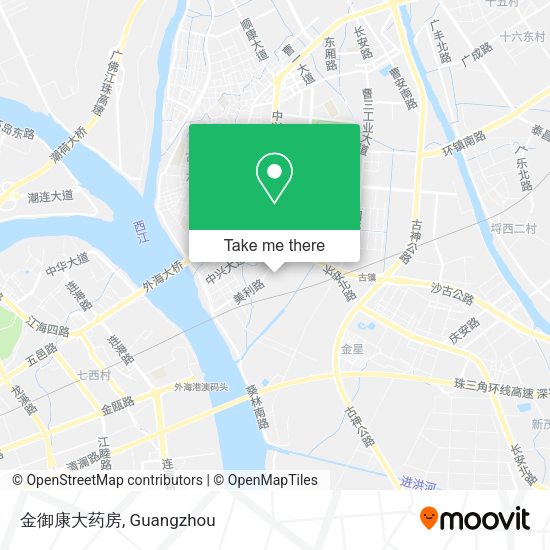 金御康大药房 map