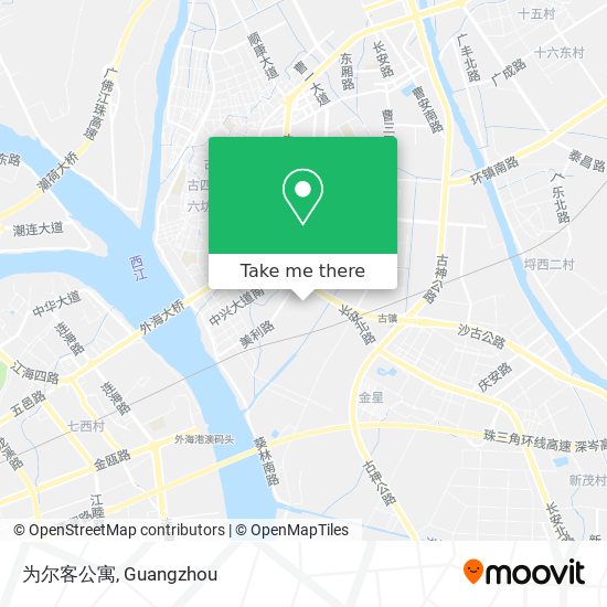 为尔客公寓 map
