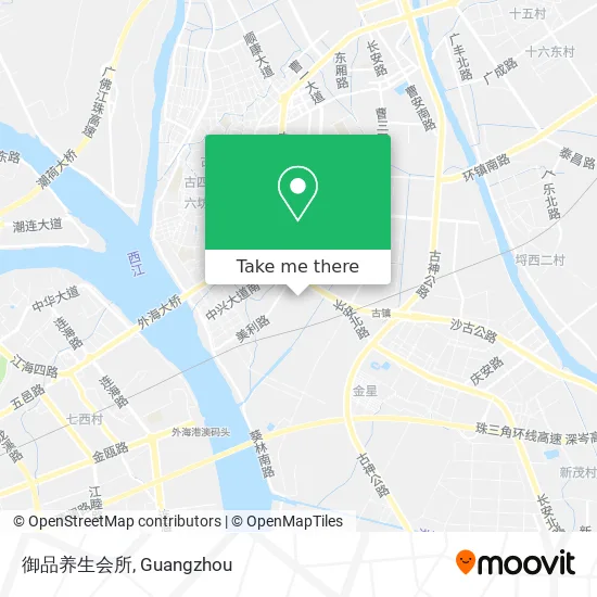 御品养生会所 map