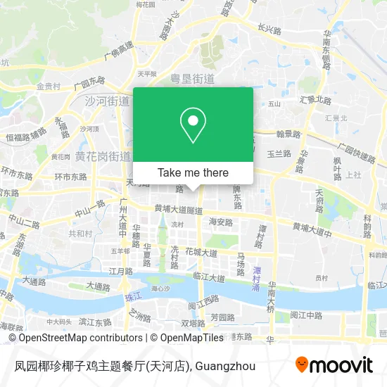 凤园椰珍椰子鸡主题餐厅(天河店) map