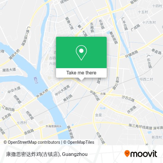 康撒思密达炸鸡(古镇店) map