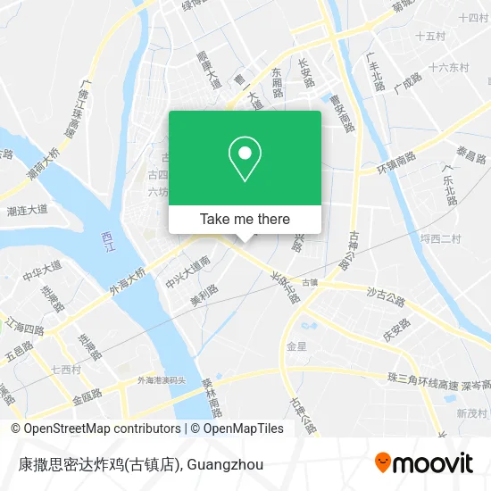 康撒思密达炸鸡(古镇店) map