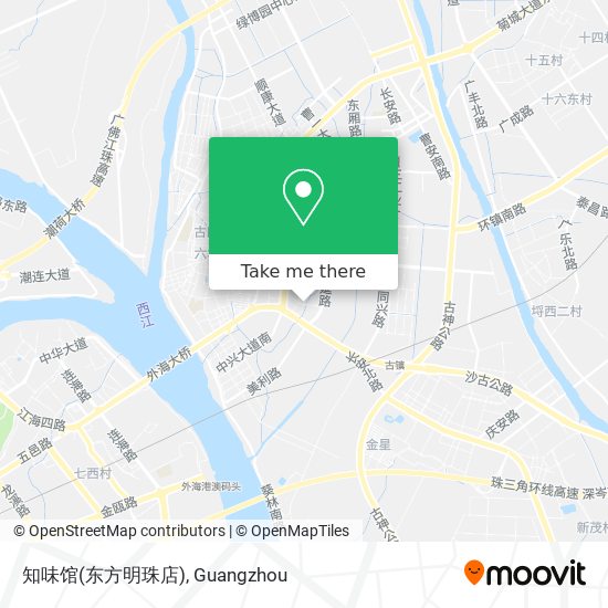知味馆(东方明珠店) map