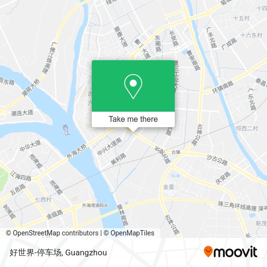 好世界-停车场 map