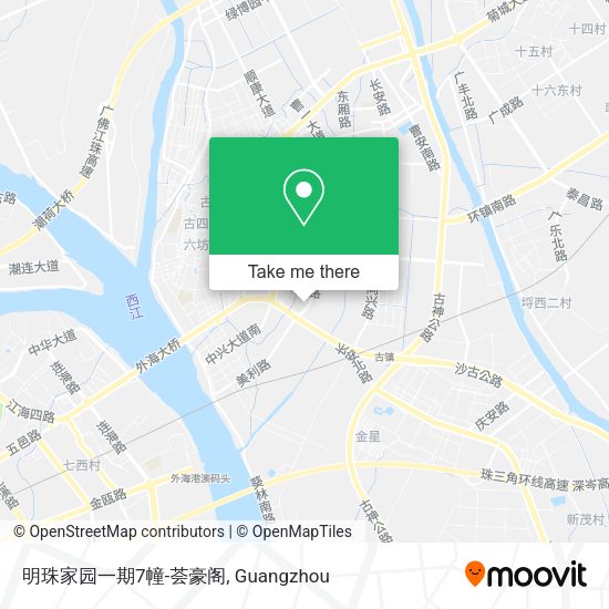 明珠家园一期7幢-荟豪阁 map