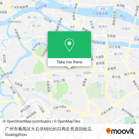广州市番禺区大石供销社的22再生资源回收店 map